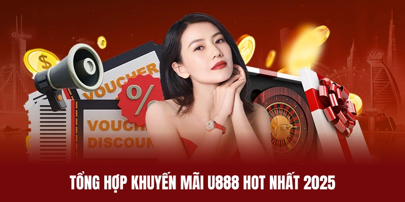 Danh sách khuyến mãi U888 đáng quan tâm nhất trong năm 2025